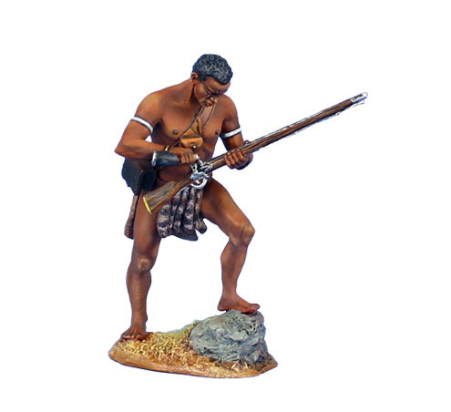 uMbonambi Zulu Warrior Loading Musket