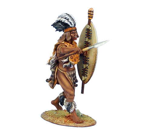 uThulwana Zulu Warrior Charging