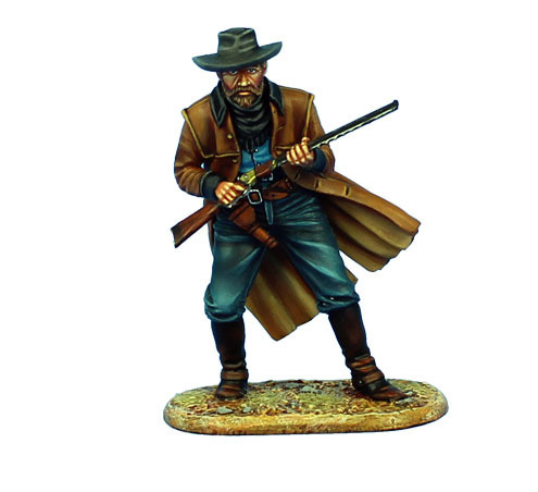 Gunfighter in Duster with Rifle