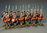 THE NEW JERSEY PROVINCIAL REGIMENT, 4 Grenadiers At Attention, Set#1 (4pcs)