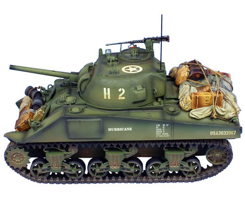 US M4 75mm Sherman Tank "Hurricane" - 2nd Armored Division