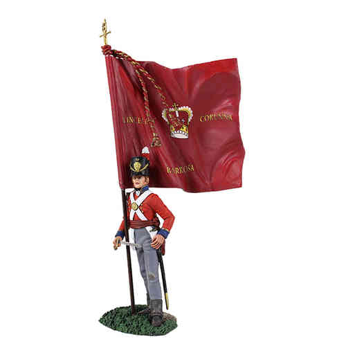 British 1st Foot Guard Battalion Company Ensign with King's Colour No.2
