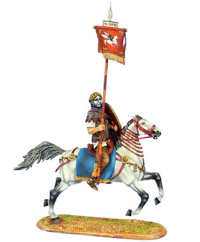 Imperial Roman Auxiliary Cavalry Standard Bearer - Ala II Flavia