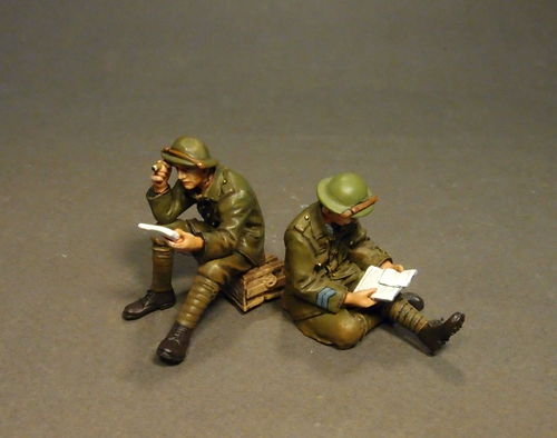 WAR POETS AND LETTERS HOME, (2pcs)