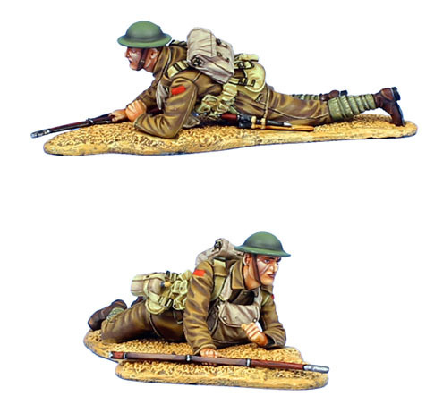 British Infantry Crawling with MLM Mk. II - 11th Royal Fusiliers