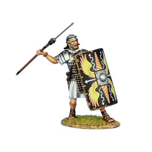 Imperial Roman Legionary with Pilum - Legio II Augusta