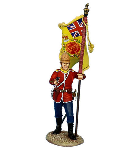 British 80th Foot Standard Bearer - Regimental Colors