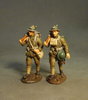 THE AMERICAN EXPEDITIONARY FORCES, U.S. MARINES CORPS, MARCHING, (2pcs)