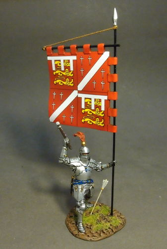 Knight with Heraldic Banner