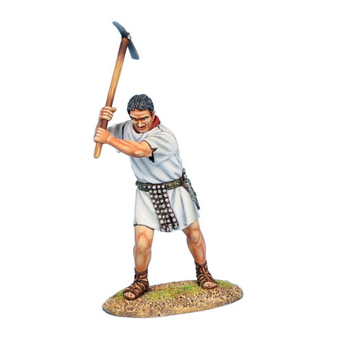 Imperial Roman Legionary Swinging Pick - White Tunic