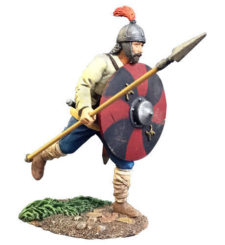 Osgar” Saxon Warrior Running with Spear No.1