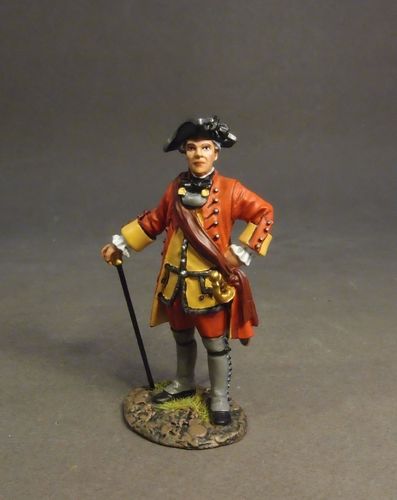 THE RAID ON ST. FRANCIS 1759, THE CONNECTICUT REGIMENT, OFFICER, (1 pc)