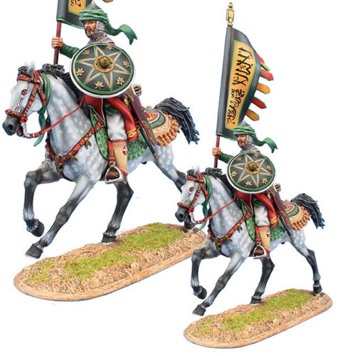 Mounted Mamluk Standard Bearer