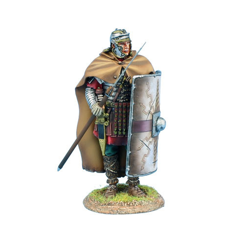 Imperial Roman Legio XIIII G.M.V. Legionary Standing with Pilum