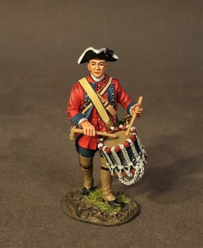 THE RAID ON ST. FRANCIS 1759, 60th (ROYAL AMERICAN), REGIMENT OF FOOT, DRUMMER #1, (1pc)