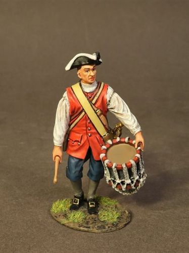 THE RAID ON ST. FRANCIS 1759, 60th (ROYAL AMERICAN), REGIMENT OF FOOT, DRUMMER #3, (1pc)