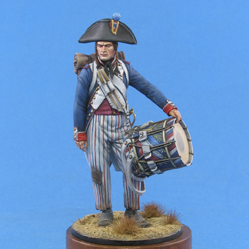 Napoleonischer Revolutionärer Französischer Schlagzeuger 1796-1805