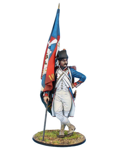 Napoleonischer Fahnenträger der Französischen Revolution - 109. Demi Brigade