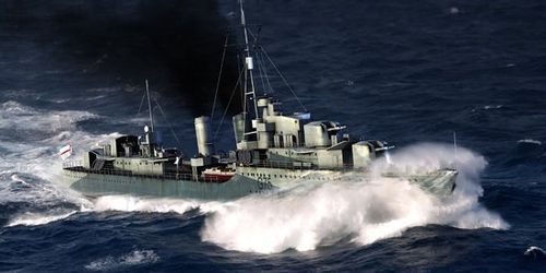 HMS Eskimo Destroyer 1941 in 1:350