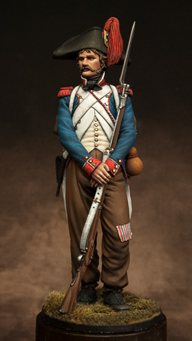 Napoleonischer Französischer Revolutionsgrenadier 1796-1805