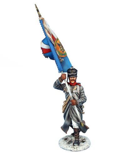 Russischer Vladimirsky Standardträger - Bataillon Flagge