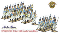 Old Guard Dutch Grenadiers Tete de Colonne