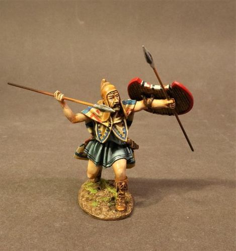 ARMIES AND ENEMIES OF ANCIENT GREECE  AND MACEDONIA, THRACIAN PELTAST, 4th CENTURY BC. (1 pc)