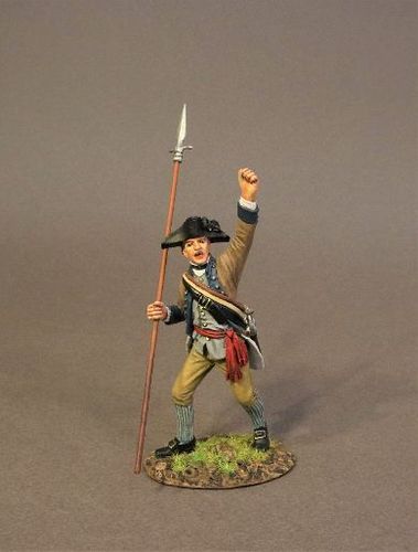 THE BATTLE OF SARATOGA 1777, CONTINENTAL ARMY, THE 2nd NEW YORK REGIMENT, INFANTRY OFFICER. (1pc)
