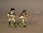 CONTINENTAL ARMY, THE 1st CANADIAN REGIMENT, 2 INFANTRY ADVANCING. (2pcs)