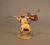 ARMIES AND ENEMIES OF ANCIENT GREECE  AND MACEDONIA, THRACIAN PELTAST, 4th CENTURY BC. (2 pcs)