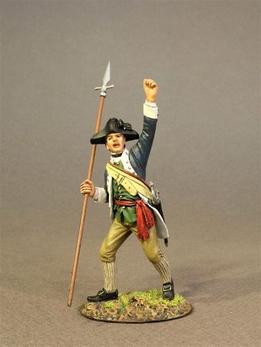 THE BATTLE OF SARATOGA 1777, CONTINENTAL ARMY, THE 2nd MASSACHUSSETTS REGIMENT, INFANTRY OFFICER