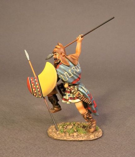 ARMIES AND ENEMIES OF ANCIENT GREECE  AND MACEDONIA, THRACIAN PELTAST, 4th CENTURY BC. (2 pcs)