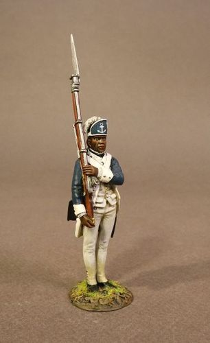 THE CONTINENTAL ARMY, RHODE ISLAND REGIMENT 1781, PRIVATE. (1pc)