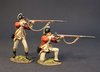 THE BATTLE OF SARATOGA 1777, THE ANGLO ALLIED ARMY, THE62nd REGIMENT OF FOOT, 2 LINE INFANTRY.(2pcs)