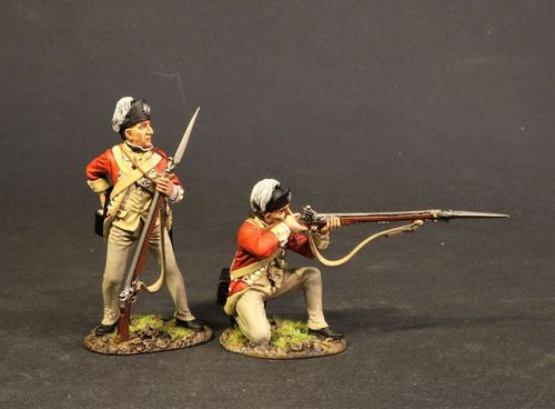THE ANGLO ALLIED ARMY, THE 62nd REGIMENT OF FOOT, 2 LINE INFANTRY. (2pcs)