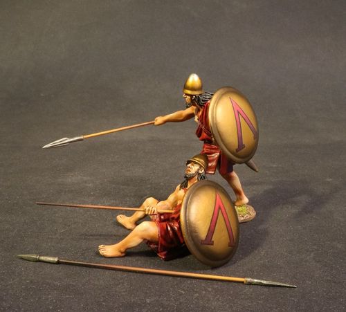 THE PELOPONNESIAN WAR 431-404BC, THE SPARTAN ARMY, SPARTAN WARRIORS (3 pcs)