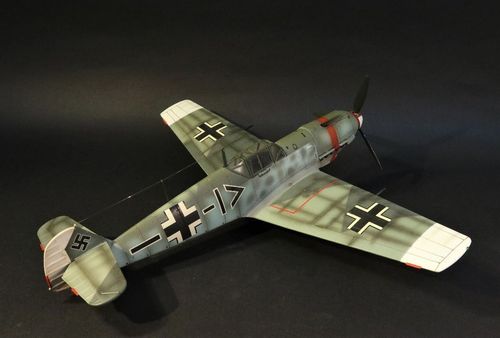 MESSERSCHMITT Bf-109 E4 STAB/ JG53 “Pik As”, Hptm. WILHELM MEYERWEISSFLOG, RENNES, FRANCE, AUG. 1940