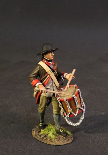 CONTINENTAL ARMY, THE 12th MASSACHUSETTS REGIMENT, DRUMMER. (1pc)