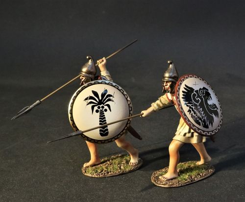 ARMIES AND ENEMIES OF ANCIENT ROME, THE CARTHAGINIANS, LIBYAN INFANTRY. (4 pcs)