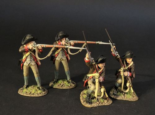 THE BATTLE OF SARATOGA 1777, CONTINENTAL ARMY, THE 12th MASSACHUSETTS REGIMENT, 4 LINE INFANTRY.
