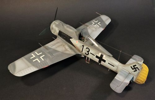 FOCKE-WULF FW 190 A-8, STAB JG 26. OBERSTLEUTNANT JOSEF “PIPS” PRILLER. (9 pcs)