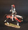 THE BATTLE OF BOSWORTH FIELD 1485, MOUNTED YORKIST KNIGHT (3 pcs)