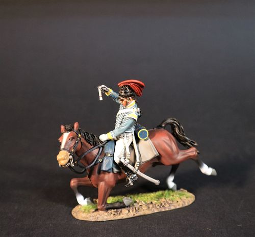 19th REGIMENT OF LIGHT DRAGOONS, WOUNDED LIGHT DRAGOON. (2 pcs)