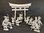 THE GEMPEI WAR 1180-1185, THE MINAMOTO CLAN, SAMURAI FOOT ARCHER. (1 pc)
