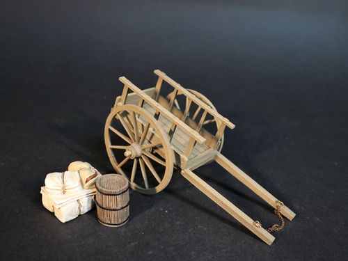 THE FUR TRADE, THE RED RIVER CART (5 pcs)