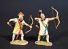 TROY AND HER ALLIES, TROJAN ARCHERS. (2 pcs)