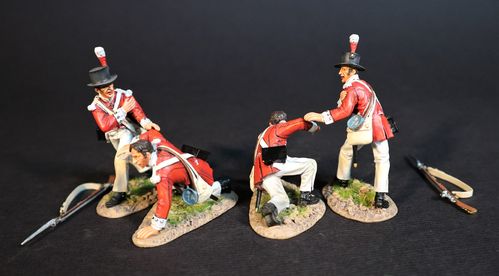 THE 74th (HIGHLAND) REGIMENT OF FOOT 4 LINE INFANTRY. (6 pcs)