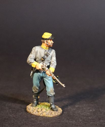 THE ARMY OF NORTHERN VIRGINIA, CAVALRY DIVISION, DISMOUNTED CONFEDERATE CAVALRYMAN. (1 pc)