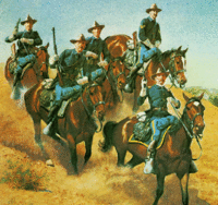 THE BLACK HILL WARS 1876-1877- Die Schlacht am Rosebud 17th JUNE 1876 - US Cavalry