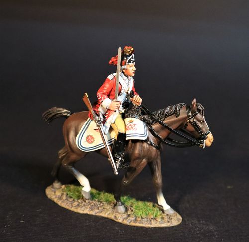 THE BRITISH ARMY, THE 17th LIGHT DRAGOONS. TROOPER. (2 pcs)
